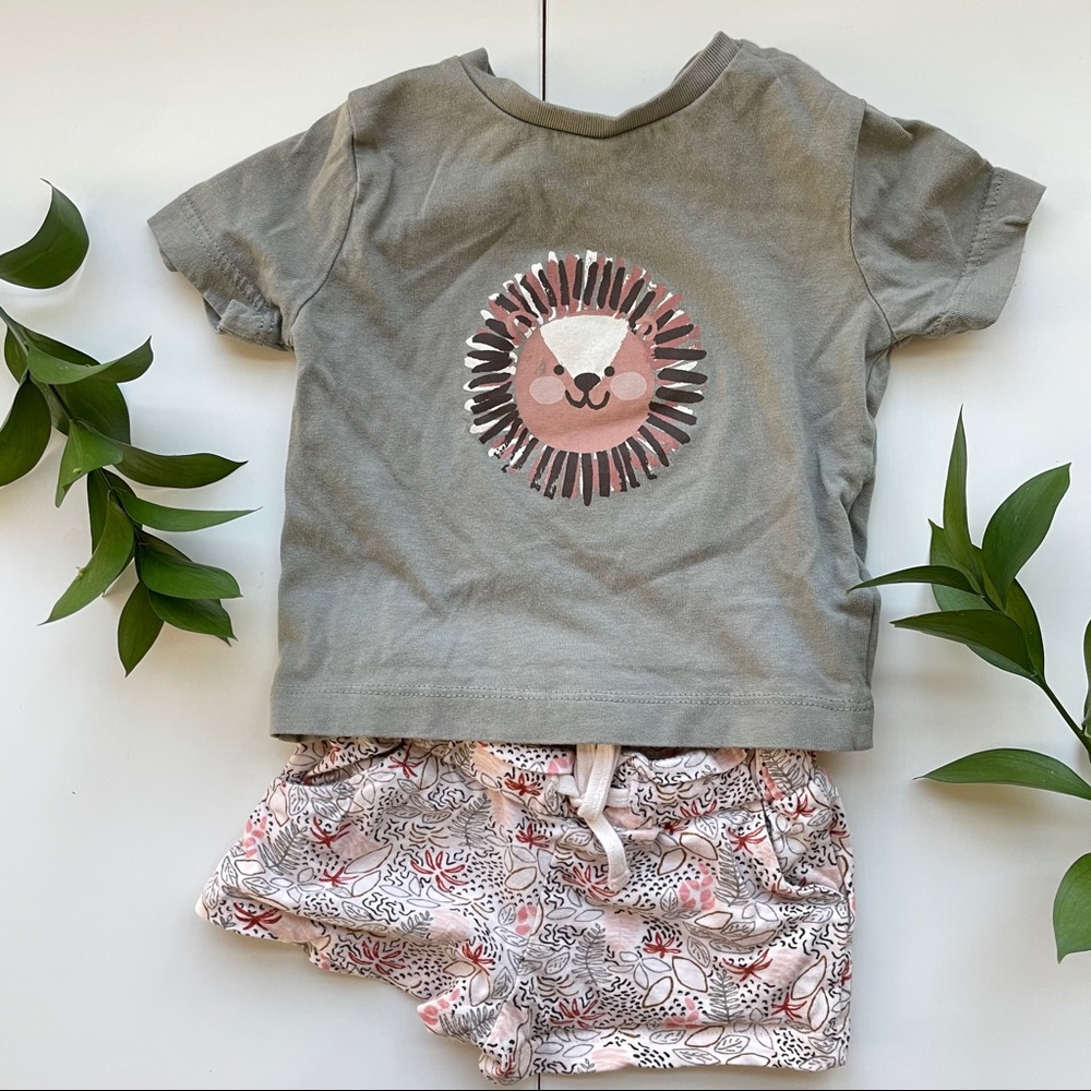 Bout Chou Baby two piece safari set